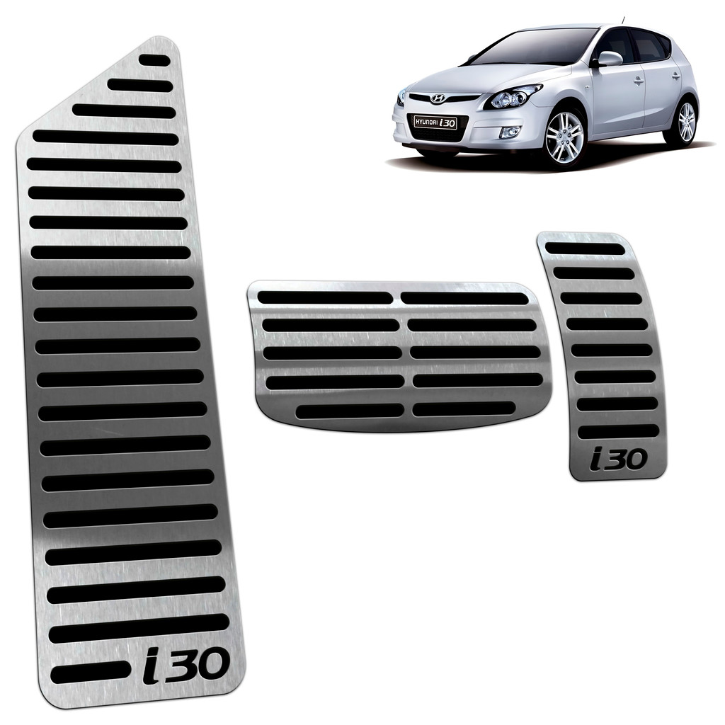 Kit Pedaleira Descanso Pé Compatível i30 2010 até 2012 em Oferta na Shopee