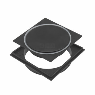 Ralo Click 10x10 Com Porta Grelhas Preto Fosco P/ Banheiro em Oferta na Shopee