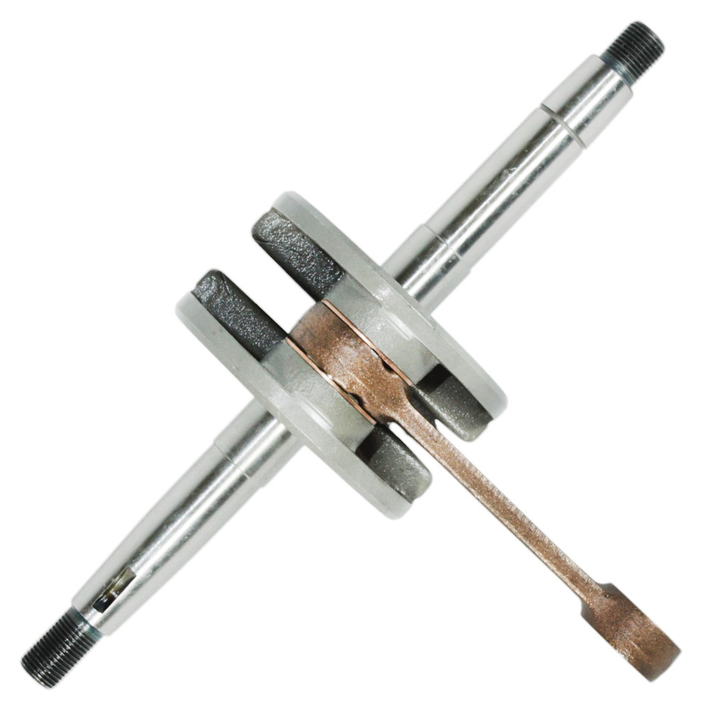 Virabrequim girabrequim completo com biela Mobylete Bikelete Caloi Monark redondo sem rolamentos
