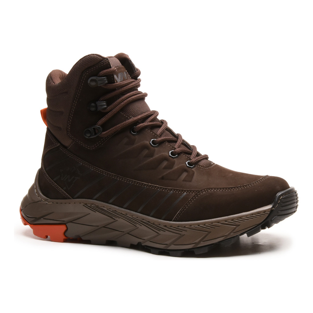 Bota Masculina Impermeável Vnt Couro Legitimo+carteira Couro
