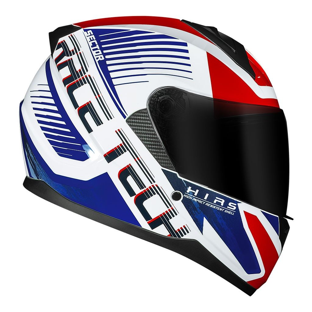 Capacete Race Tech Sector Slash Branco