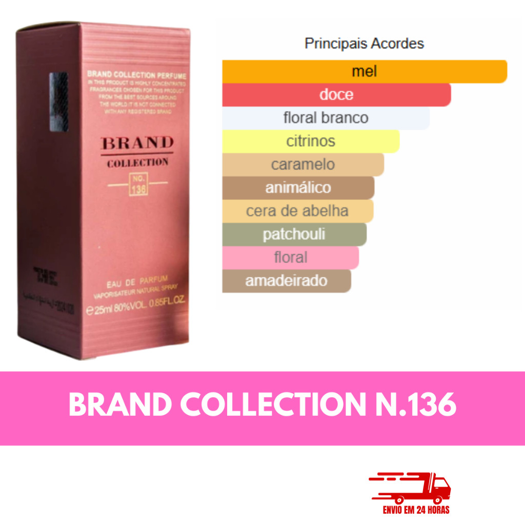 Perfume Feminino Brand Collection N.136