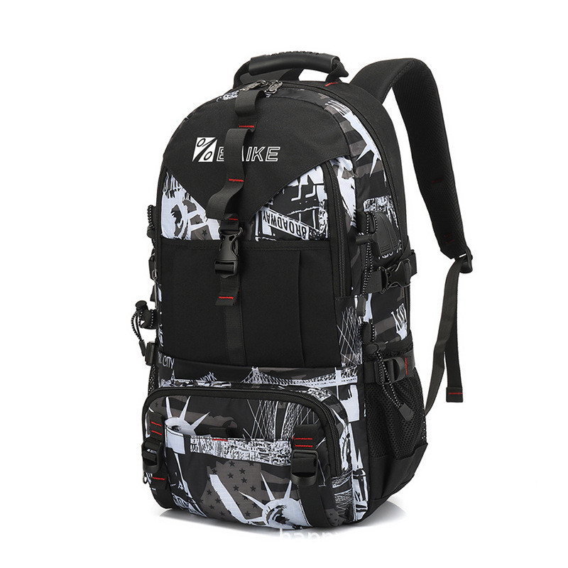 Mochila Masculina Mochila De Viagem / Bolsa para computador à prova d ' água com trava por senha em Oferta na Shopee