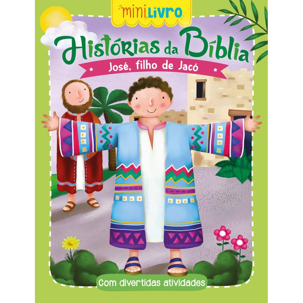 Kit com 12 Livrinho | Histórias da Bíblia - José filho de Jacó em Oferta na Shopee