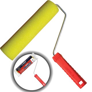 Rolo Espuma Amarelo Com Cabo - Atlas em Oferta na Shopee