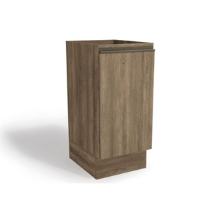 Gabinete de Cozinha Modulado Balcão Maxxi G741 c/ 1 Porta s/ Tampo 40cm Nogal - Kappesberg em Oferta na Shopee