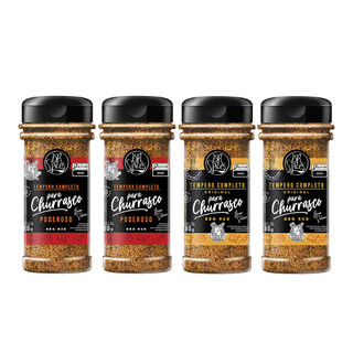 Kit 4X Tempero Completo para Churrasco - BR Spices em Oferta na Shopee