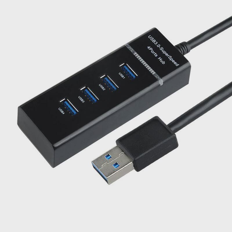 Hub Usb 3.0 4 Portas Expansor Rapido 5 Gbps Alta Velocidade