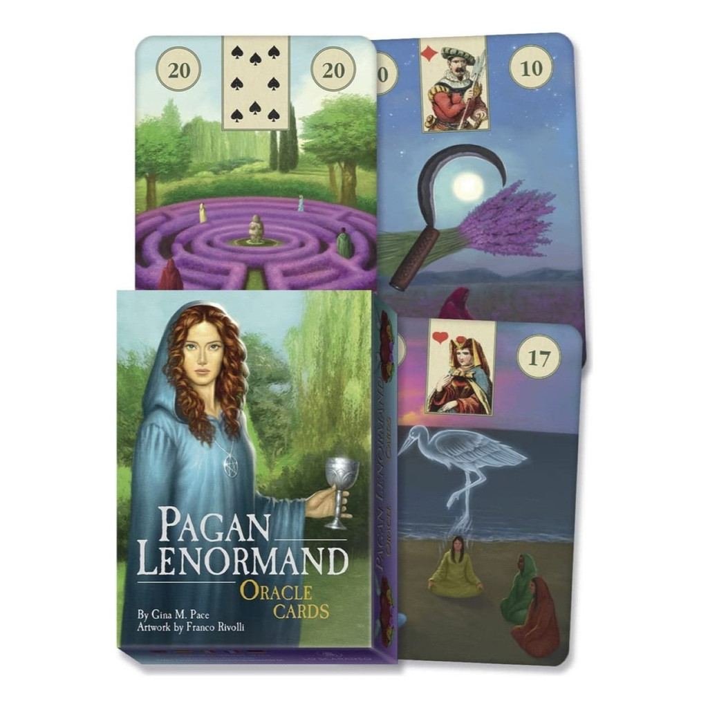 Pagan Lenormand Oracle Cards Baralho Esotérico - Original