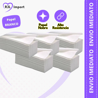 Papel Toalha Interfolha Branco de Alta Absorção - Qualidade Premium em Oferta na Shopee