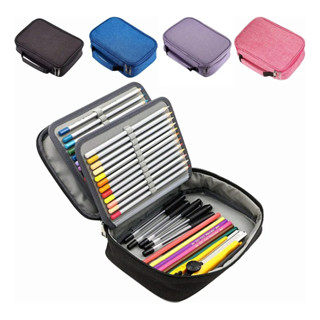 Estojo Box Escolar Grande Organizador Com Divisórias Triplo Jumbo Box em Oferta na Shopee