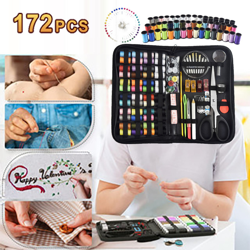 Kit De Costura Básico Kit De Costura De 172 Peças Kit De Costura Para Viagem