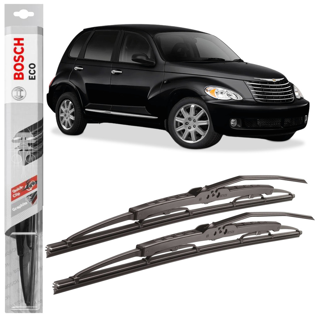 Par Palheta Bosch ECO Ferro Para Chrysler PT Cruiser Cabrio