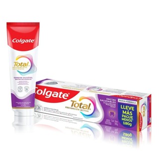 Kit 4 Creme Dental Colgate Total 12 Gengiva Reforçada 180g