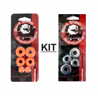 Amortecedor De Trucks De Skate Black Sheep + Kit de arruelas para Truck de Skate em Oferta na Shopee