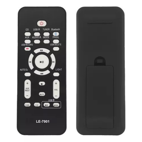 Controle P/ Mini System Philips Nitro Nx5 Nx6 Nx7 505x