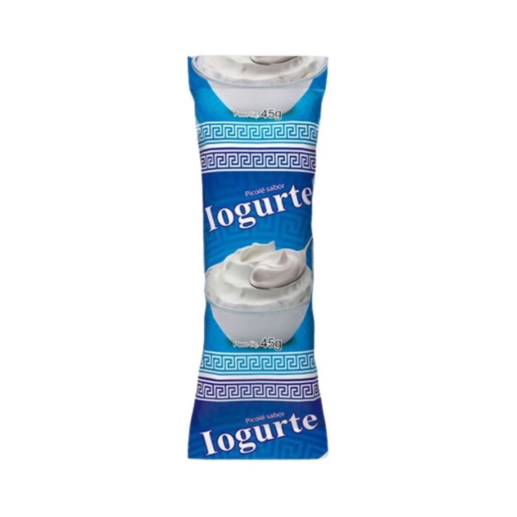 SAQUINHO BOPP PICOLÉ IOGURTE C/ 250 GRAMAS