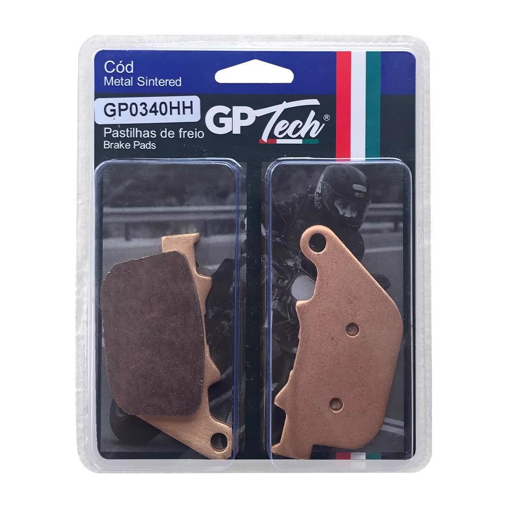 PASTILHA FREIO GP TECH 0340HH (Traseira) HARLEY DAVIDSON 883 XL SPORTSTER 200