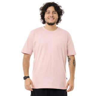 Camiseta Classic Basic Rosa Bebê Knulu em Oferta na Shopee