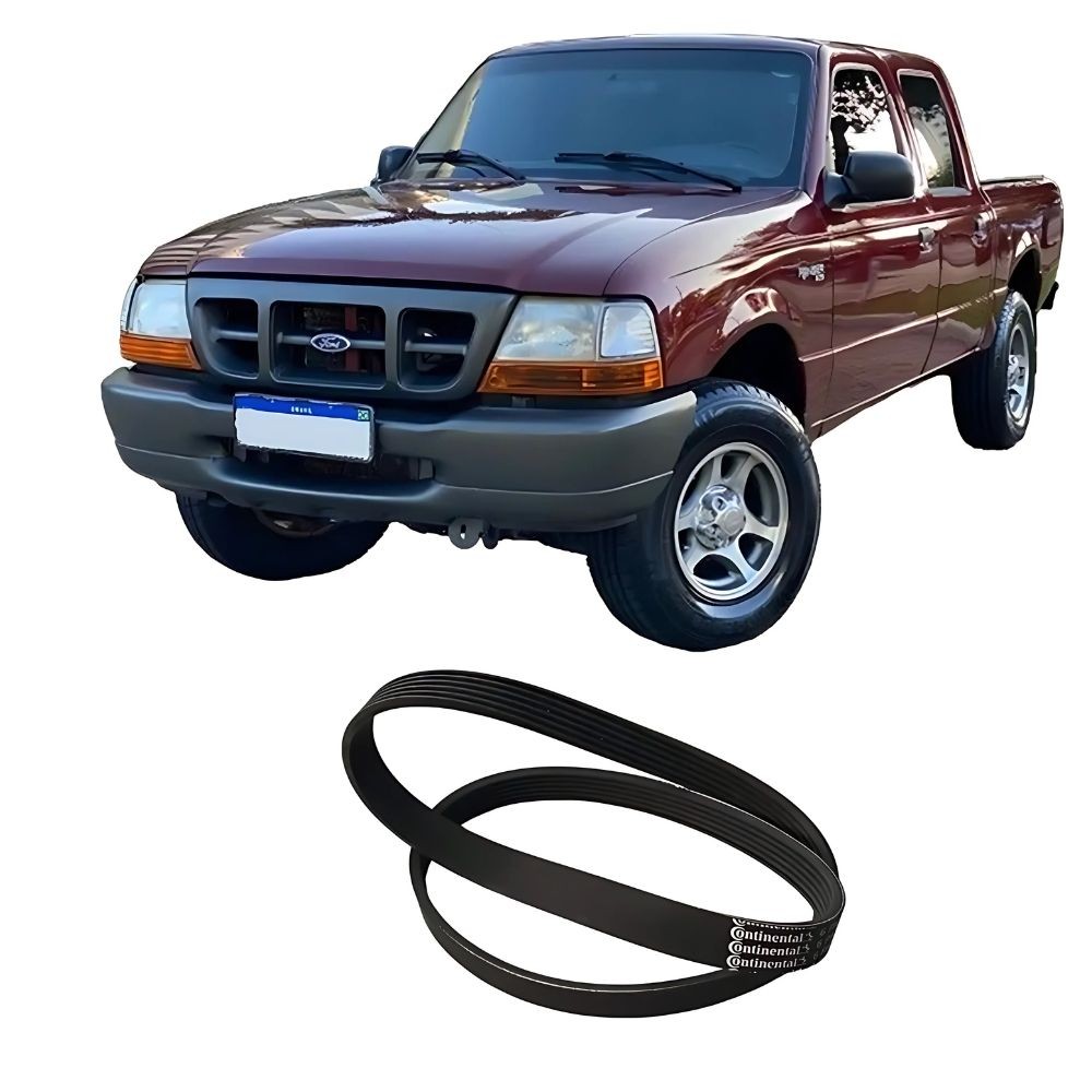 Detalhes do Correia Alternador Ford Ranger 2.5 1998 Ate 2001 4pk1065