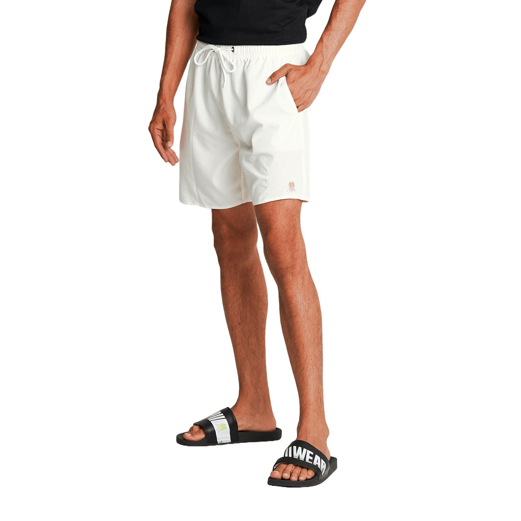Short Vôlei Masculino Básico Liso Polo Wear Branco - Men Clothes