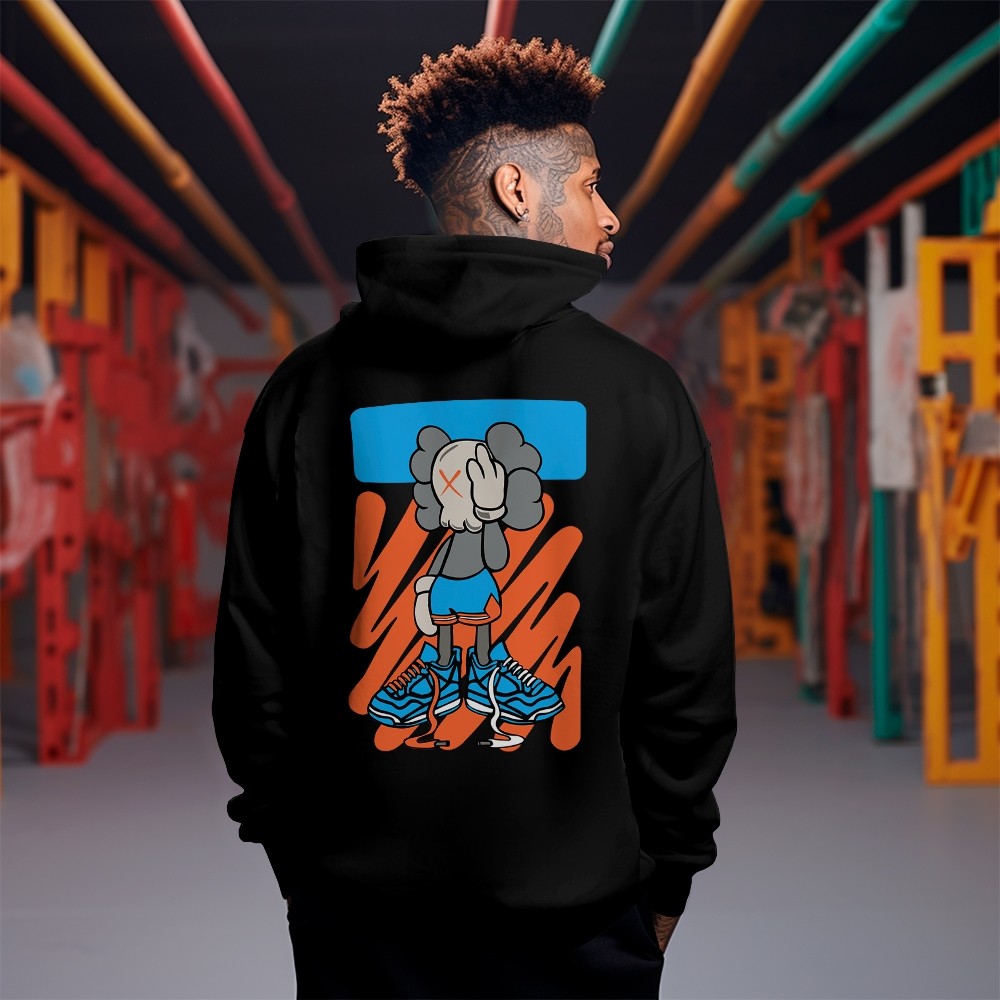 Blusa Moletom Boneco KAWS Jogador Basquete Bear REF 2429 Home Custom