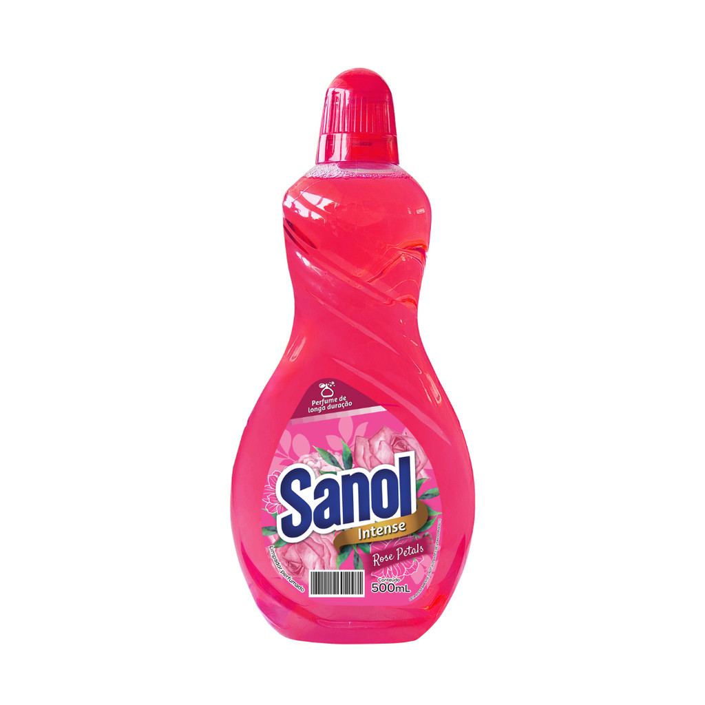 Limpador Perfumado Rose Petals 500 ml Sanol em Oferta na Shopee