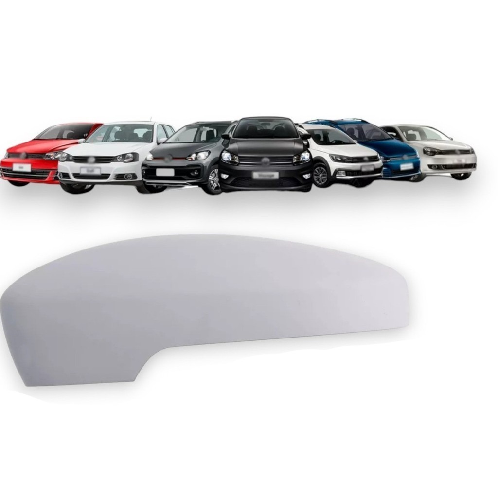 Capa Primer Retrovisor C/furo Pisca Fox Gol G6 Golf Polo 13 - LADO ESQUERDO (MOTORISTA)