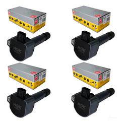04 Bobinas de Ignição CRV 2.0 16V 2007 2008 2009 2010 2011 - NGK U5081