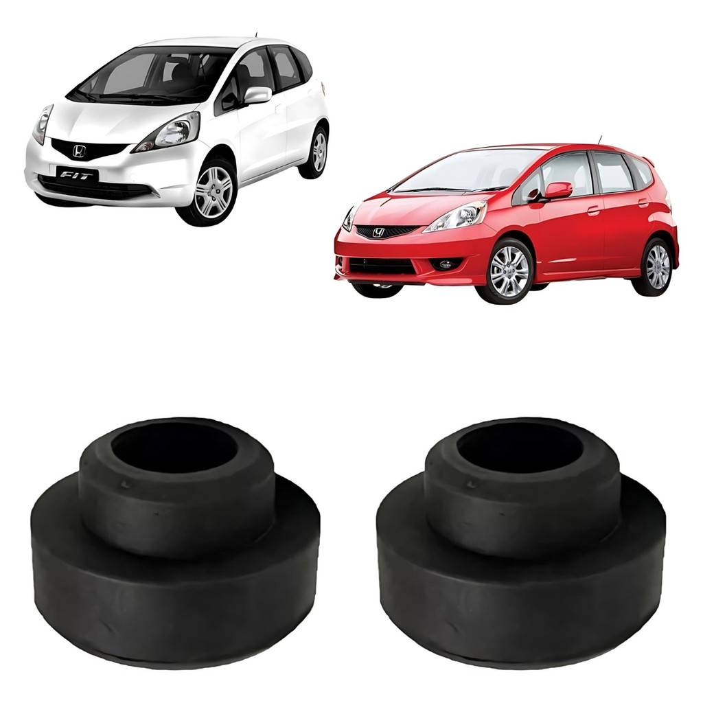 Kit Par Calço Especial Mola Traseira Honda Fit 2003 A 2020