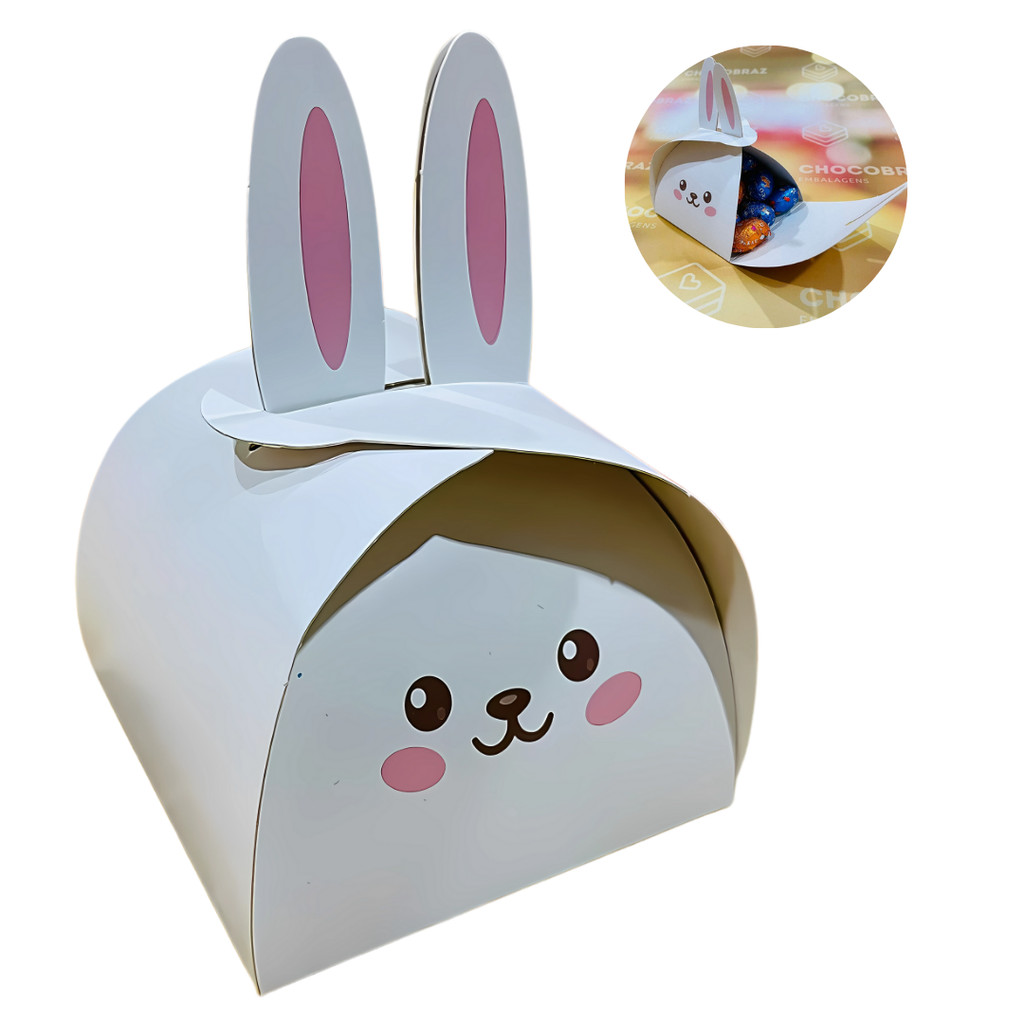 50 CAIXAS VALISE 6X8X8 PÁSCOA BÁSICA IDEIA PASCOA OUTLET