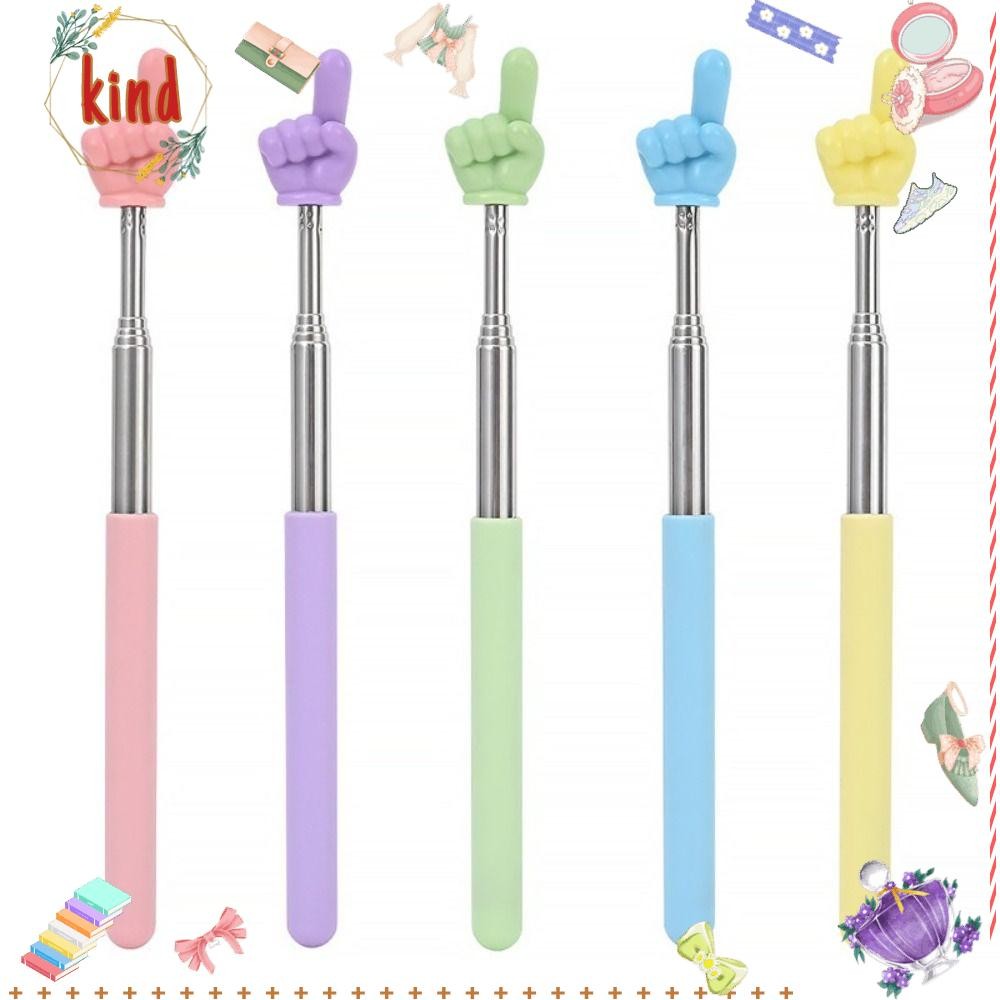 KIND Ponteiro De Ensino Telescópico Aço Inoxidável Varas Leitura Dedo Profissional Quadro Branco Sala Aula em Oferta na Shopee