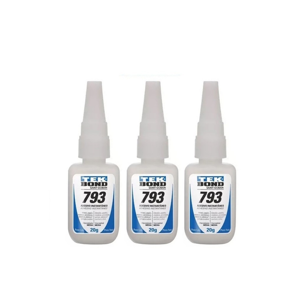 Kit de Atacado Contém 24  Tek Bond 793 em Oferta na Shopee