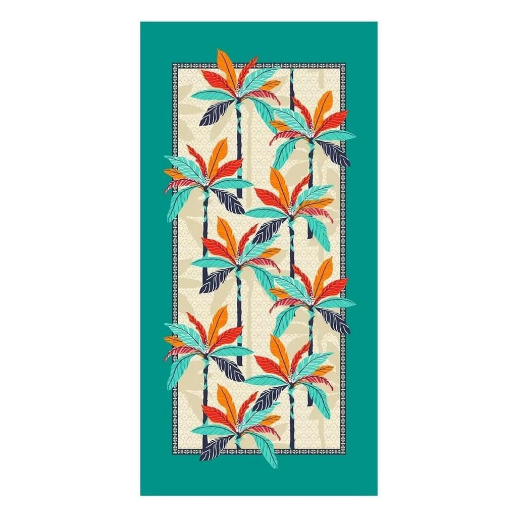 Toalha Aveludada De Praia Piscina Banho Estampada Verão Lepper em Oferta na Shopee