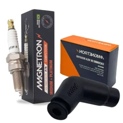 Vela Iridium + Cachimbo Cg 150 Titan / Cg 150 Sport / Cg 150 Fan Magnetron