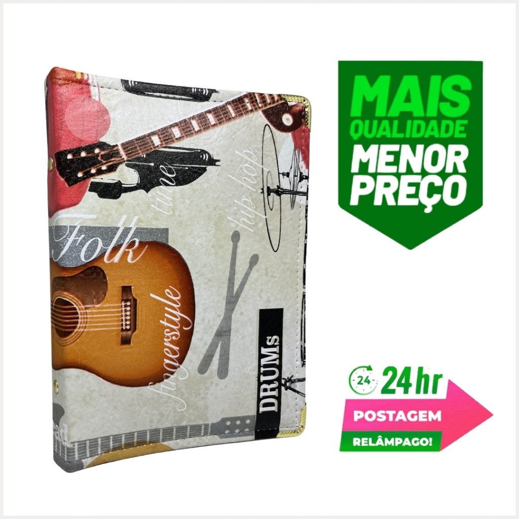 Pasta Para Hinos Hinário Coral Louvores Grupo Igreja Catálogo Promoção (N3 Musical Nova)