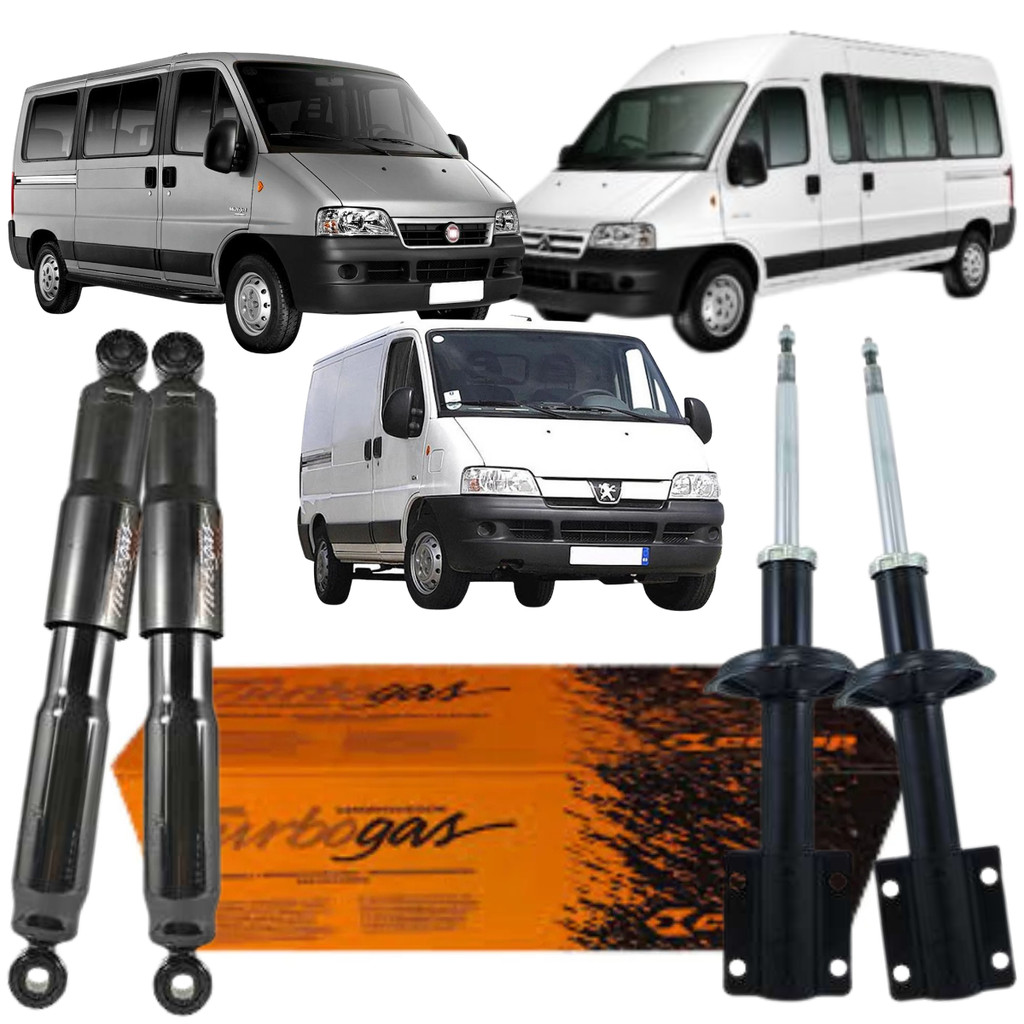 Par Amortecedor Dianteiro Traseiro Boxer Ducato Jumper 1997 a 2016 Cofap