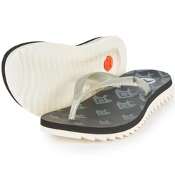 Chinelo Kenner Ibiza Geopeixe Feminino - Preto e Prata