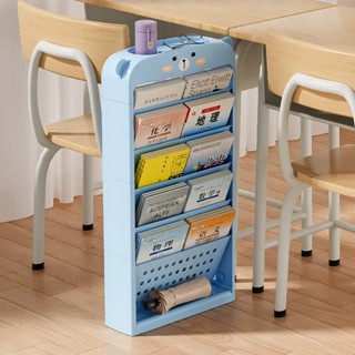 Estante Multifuncional de 6 Camadas com Gancho para Jornais, Casa e Escritório em Oferta na Shopee