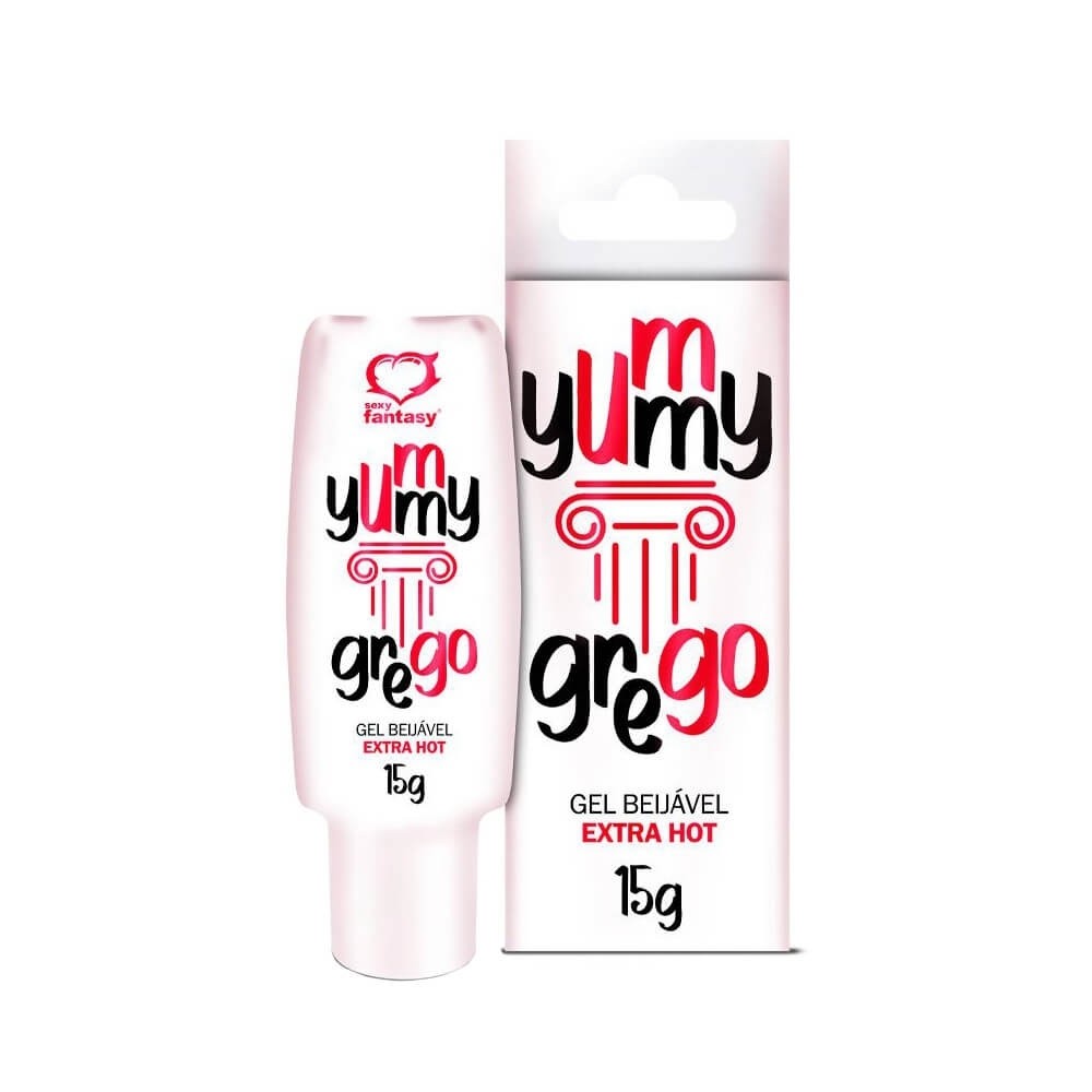 Gel Térmico Beijável Extra Hot - 15g | Yummy Grego em Oferta na Shopee