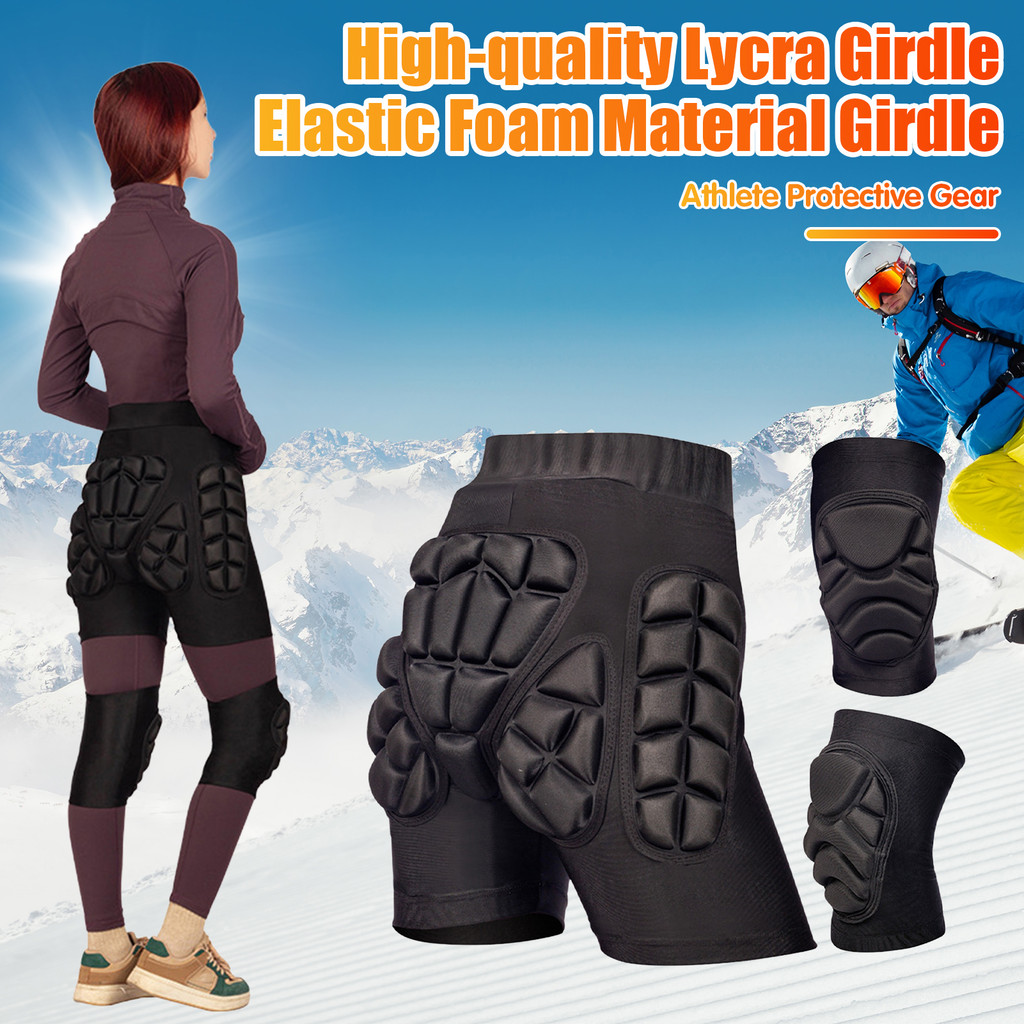 kenty-Cinto Protetor De Futebol , Quadril , Coxa , Bunda , Cóccix , Shorts De Compressão Acolchoados 3D Para Snowboard ,