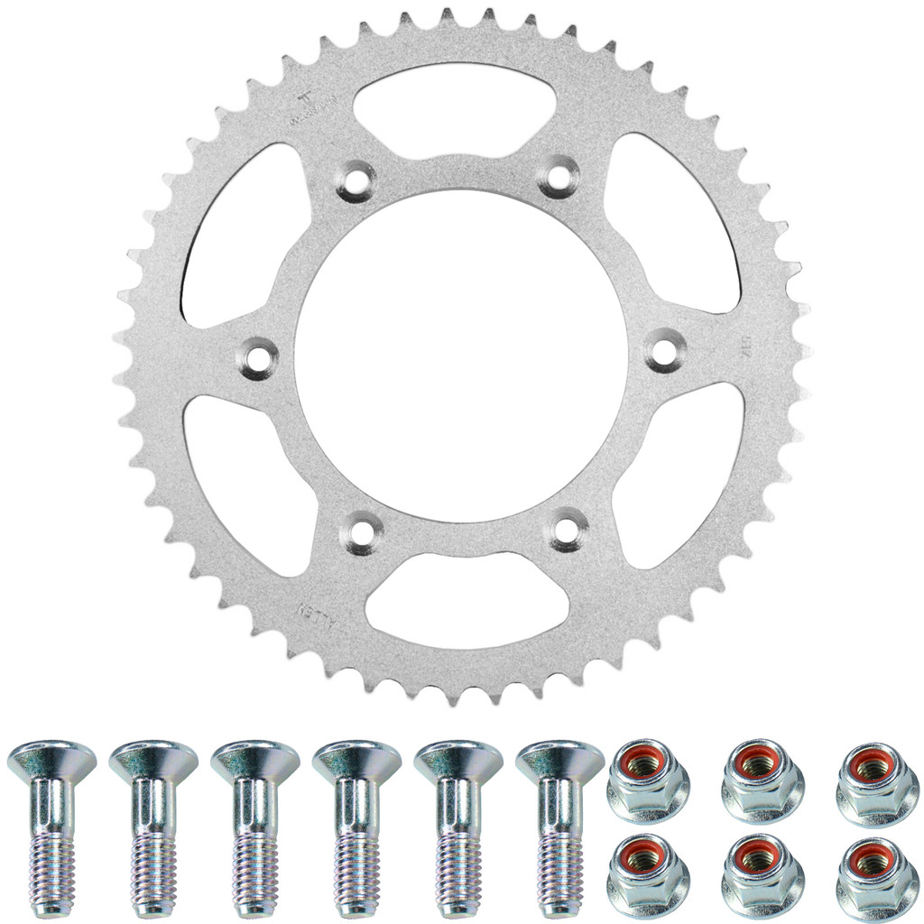 Coroa transmissão competição 51 dentes com prisioneiros CRF CRF230F XRE190 CRF250F CRF450X