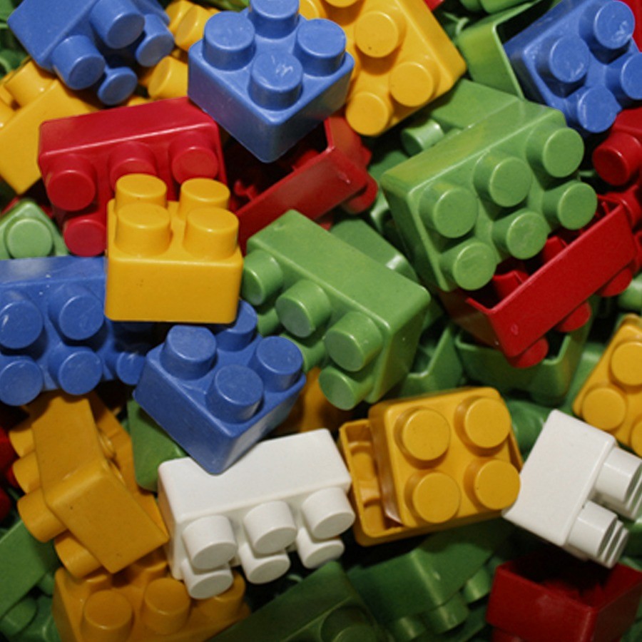 Blocos para Montar - Bloc Bloc - Sortido - 25 peças - Rizzo em Oferta na Shopee