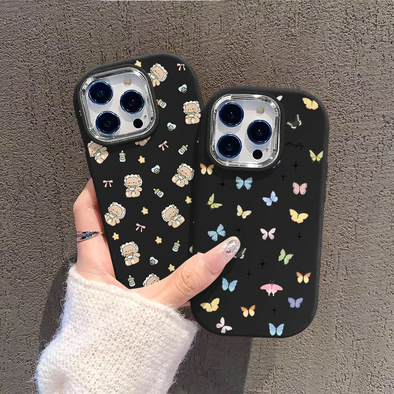 Capinha Capa Samsung A03 A04 A05 A05S A12 A13 A14 A15 A20 A20S A22 A23 A24 A25 A31 A32 Capas De Celular Borboleta