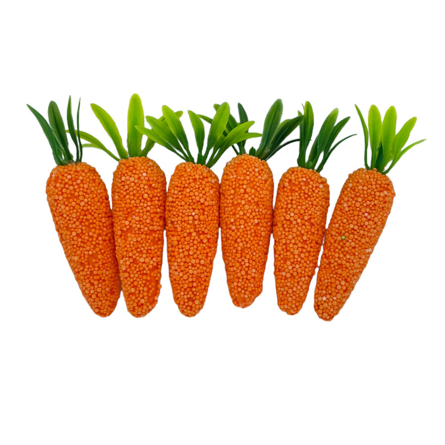 Mini Cenoura Decorativa Bolinhas - 7cm - 6 unidades - Rizzo em Oferta na Shopee