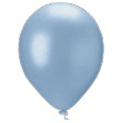 BALÃO PEROLA REDONDO - PIC PIC N°16 AZUL CANDY Pacote com 12 unidades