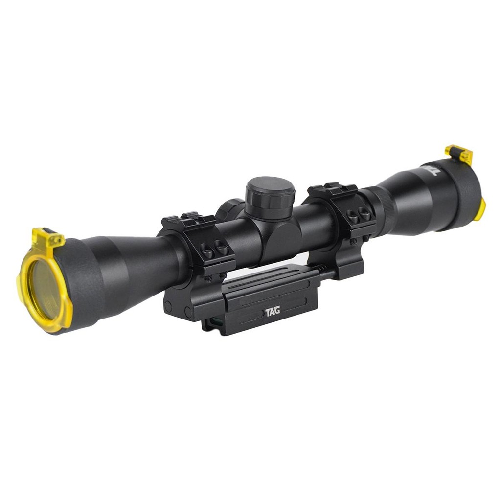 Kit Luneta 4x32 + Mount Único Absorção Impacto 11mm - Tag em Oferta na Shopee