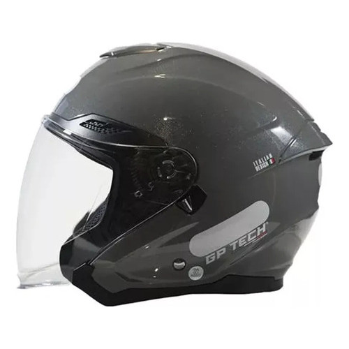Capacete Aberto Gp Tech Of669 Lançamento Óculos Interno