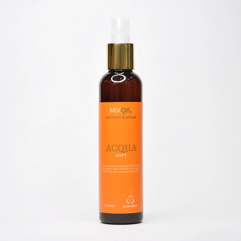 Água Micelar para Pós-Praia  Mix Oil Acqua Soft 200ml