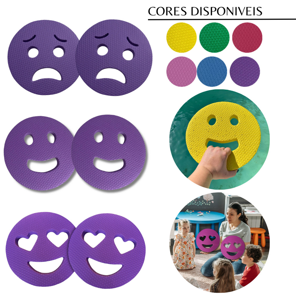 Disco Acqua Flutuador hidroginástica Atividades Pedagógicas Diversas Cores